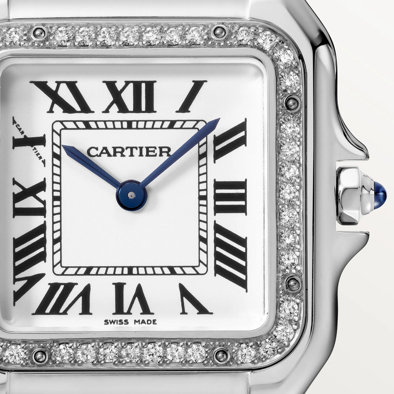 Steel Medium Panthere dial view