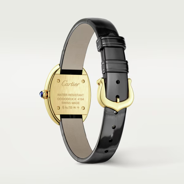 Back view Cartier WGBA0042 Baignoire Small Yellow Gold Quartz Watch