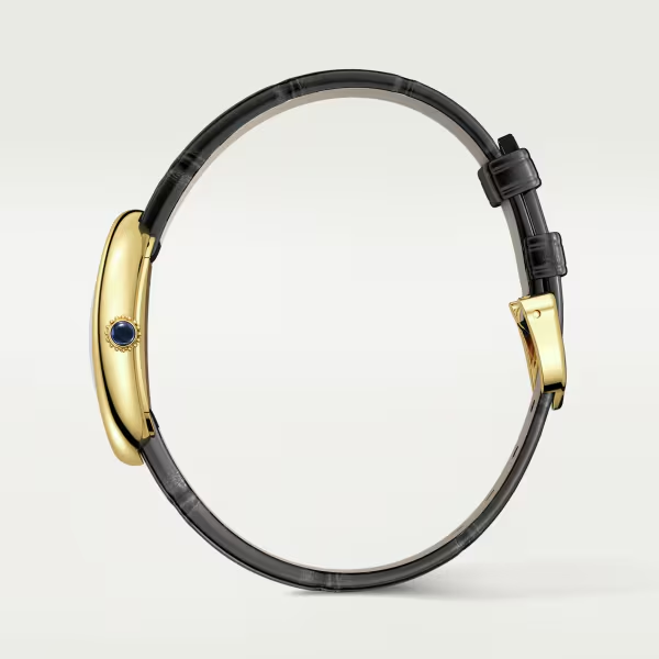 Side View Cartier WGBA0042 Baignoire Small Yellow Gold Quartz Watch
