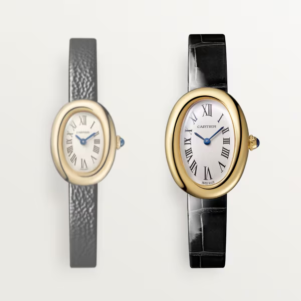 Baignoire Small Yellow Gold Quartz Watch