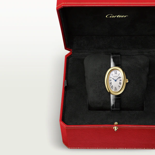 Box View Cartier WGBA0042 Baignoire Small Yellow Gold Quartz Watch
