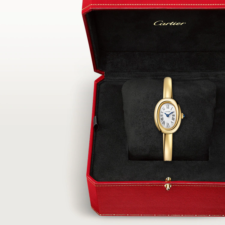 Box View Cartier WGBA0045 Baignoire Mini Model Yellow Gold Watch
