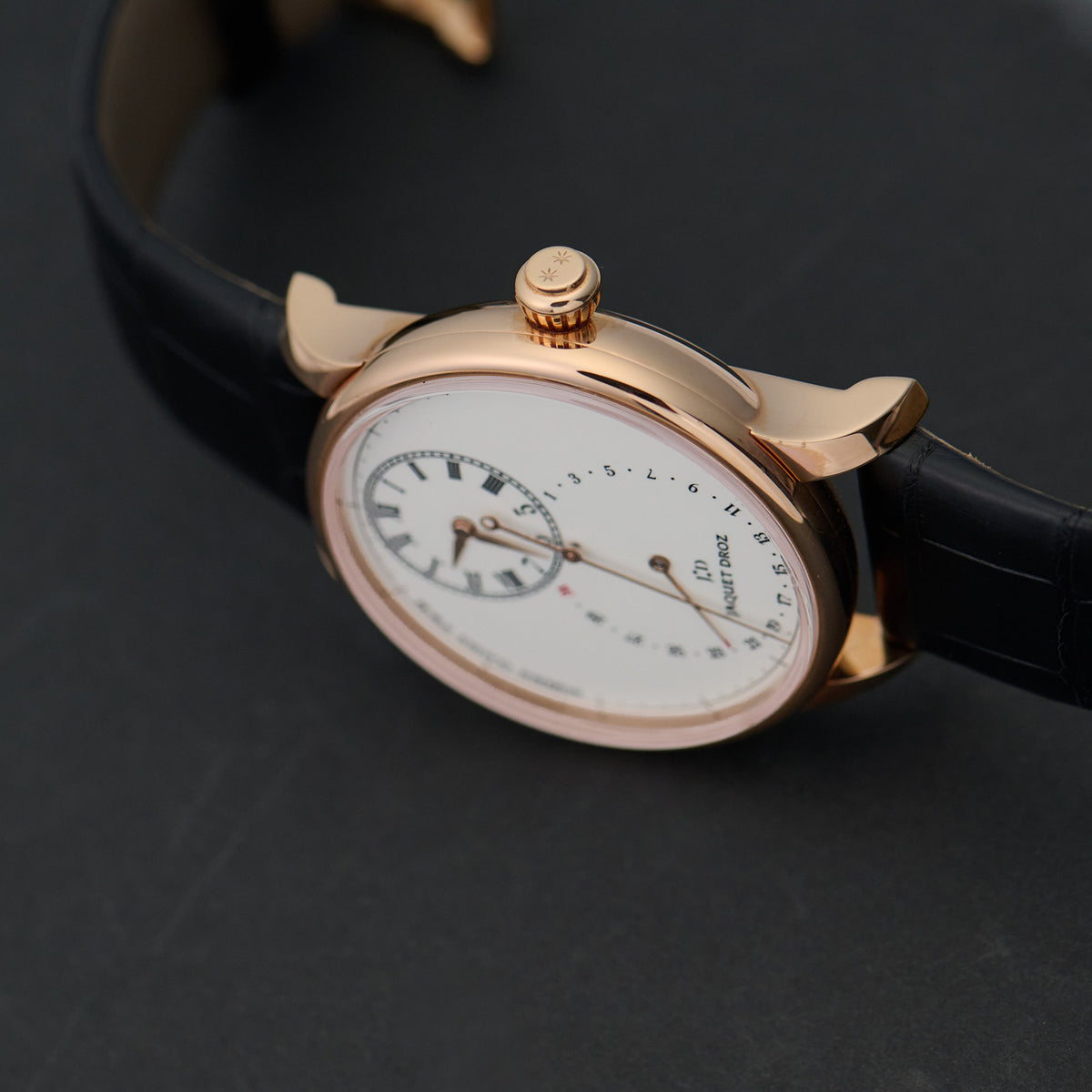 Jaquet Droz Grande Seconde Deadbeat J008033200 43mm Limited Edition crown