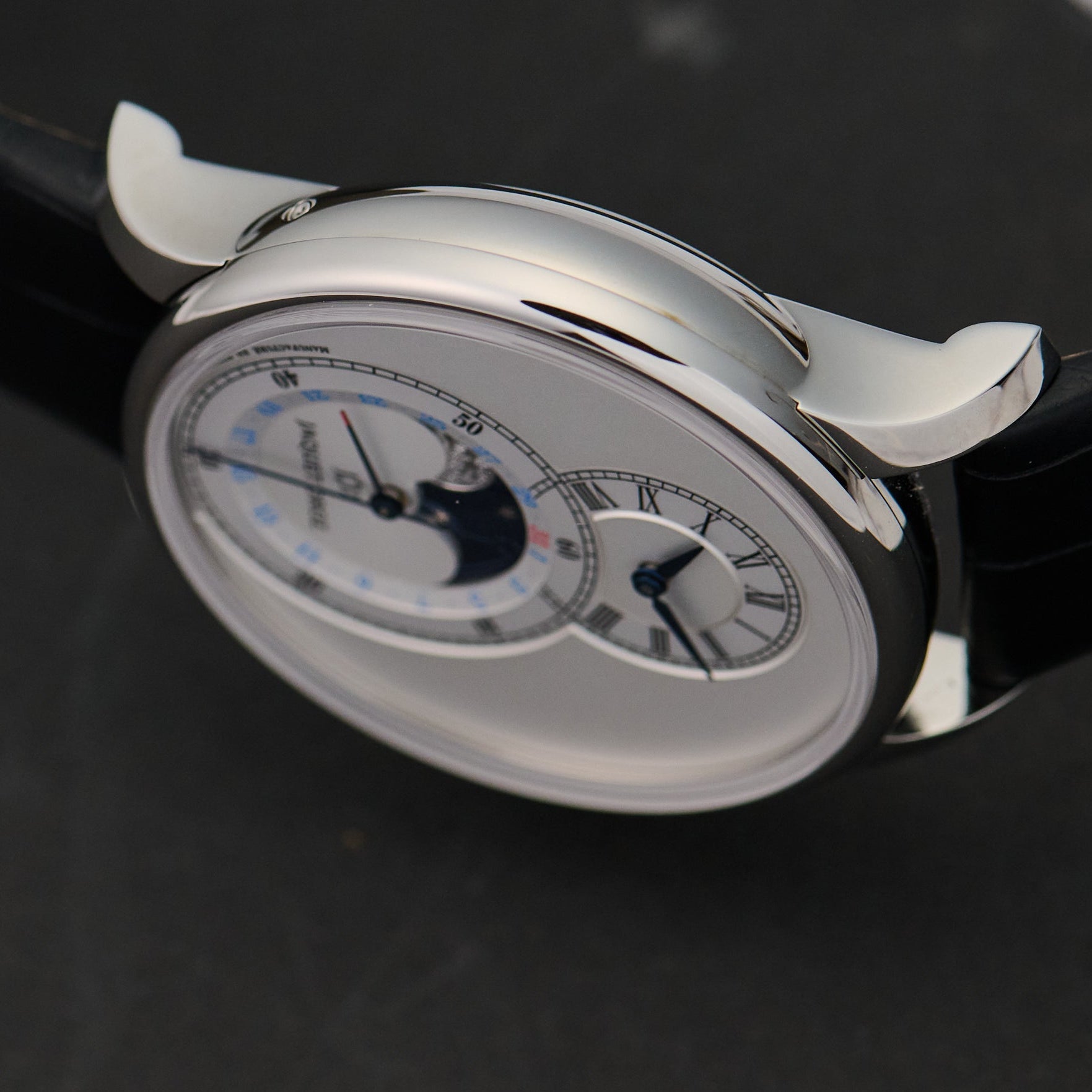 Jaquet Droz Grande Second Moon Silver J007530240 43mm case side