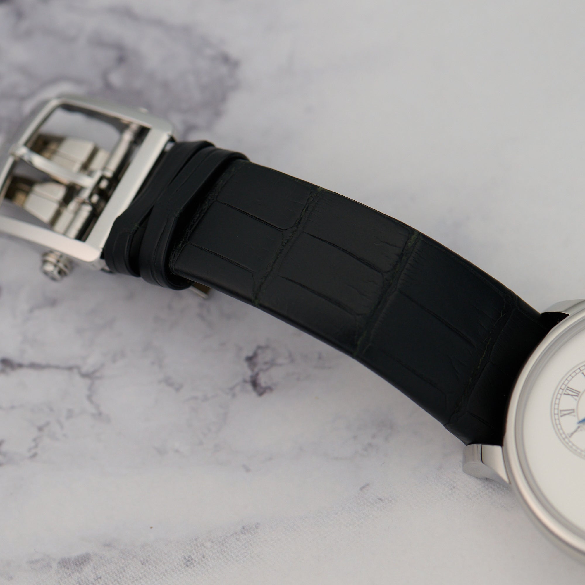 Jaquet Droz Grande Second Moon Silver J007530240 43mm strap top