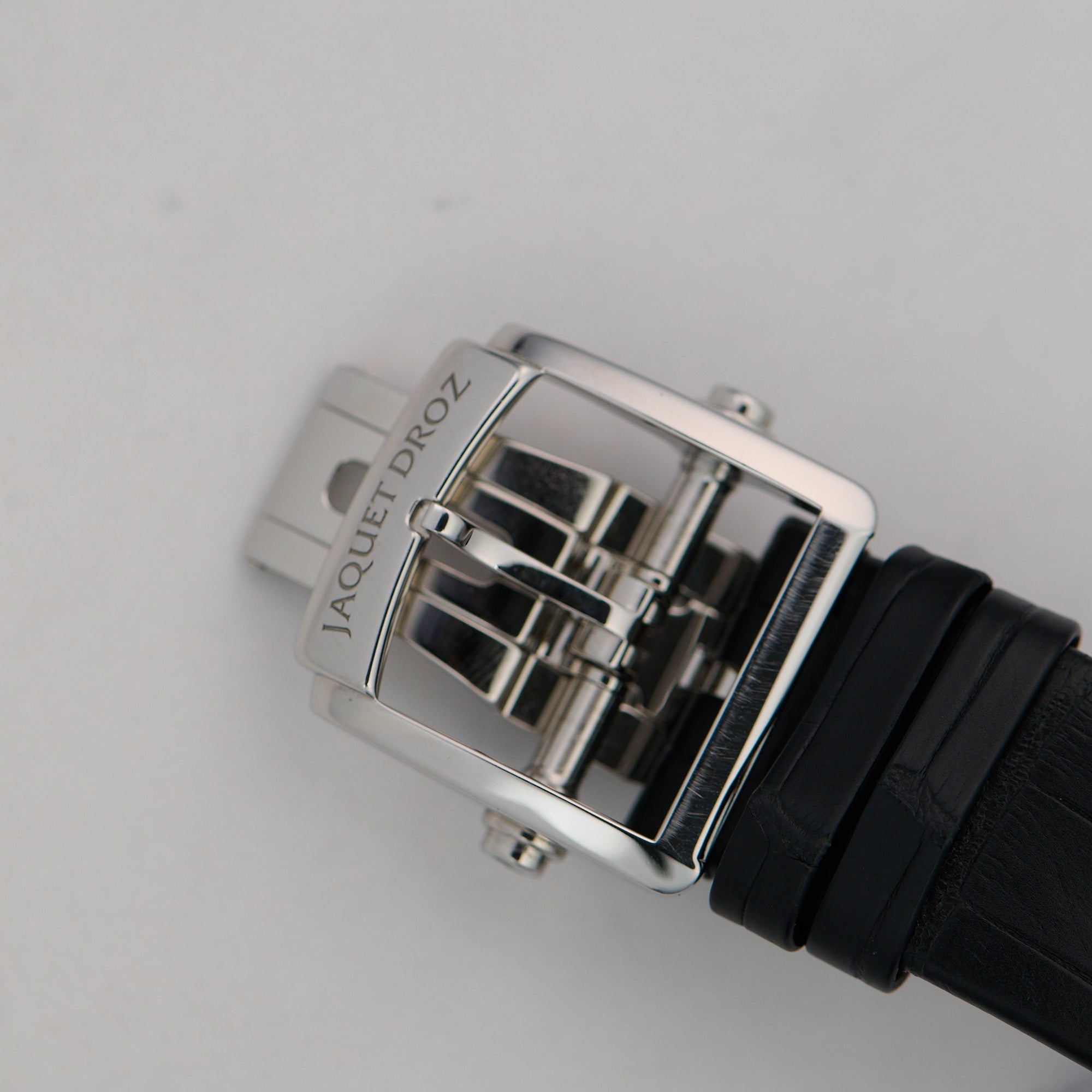 Jaquet Droz Grande Second Moon Silver J007530240 43mm buckle