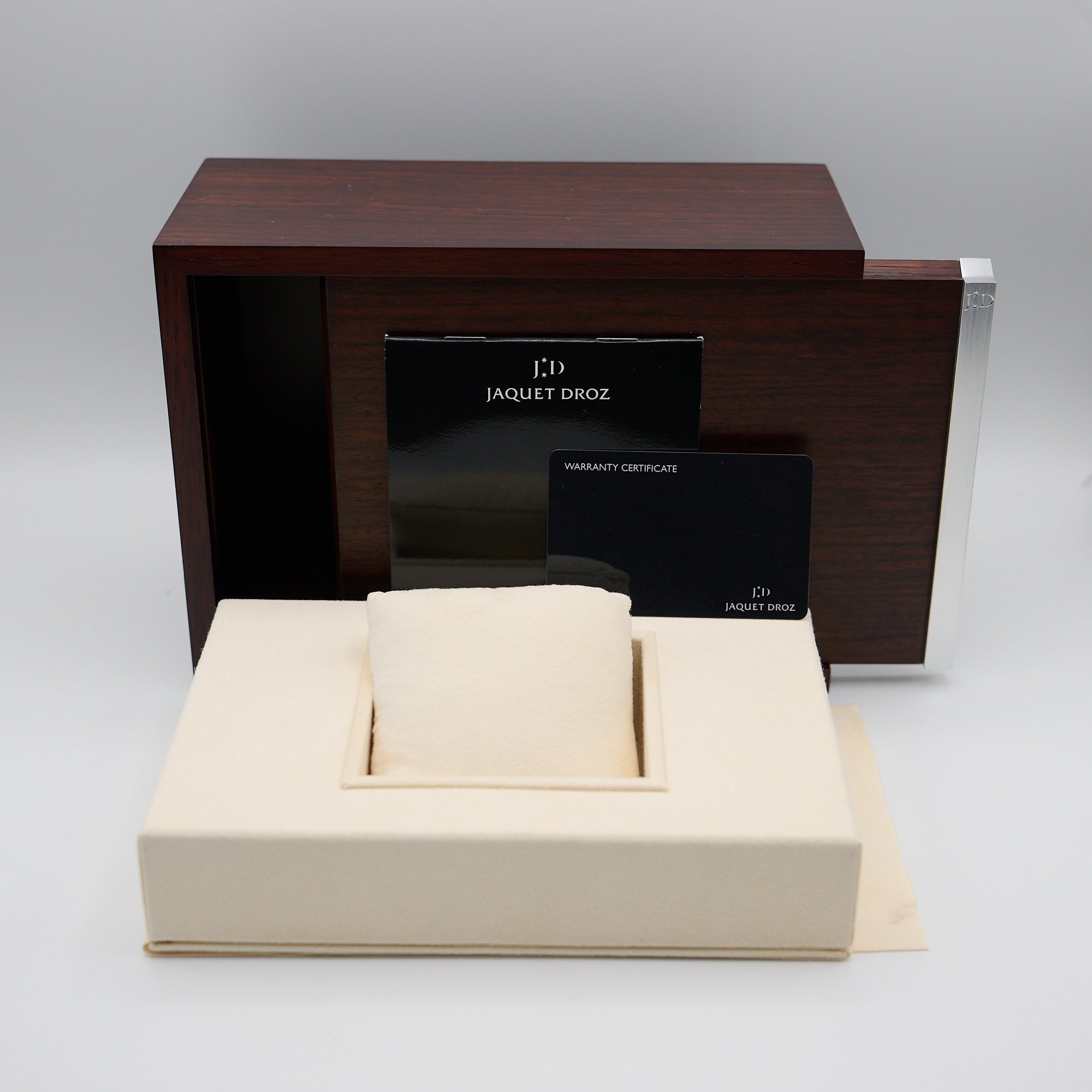 Jaquet Droz Grande Seconde Circled 39mm Limited Edition J014014272 box and documents