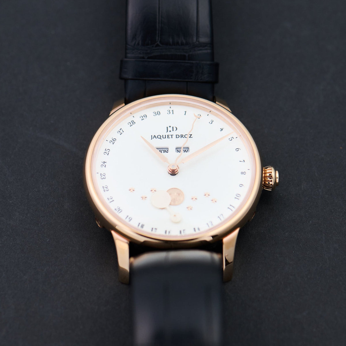 Jaquet Droz Astrale Eclipse Ivory Enamel J012633203 43 mm dial