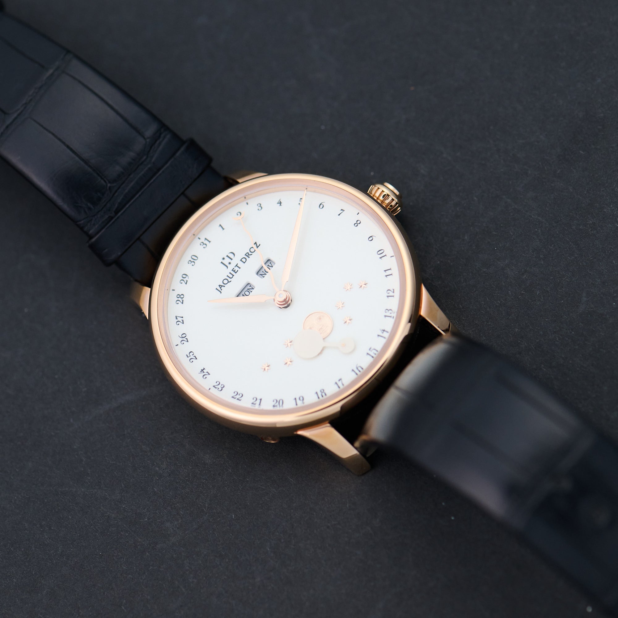 Jaquet Droz Astrale Eclipse Ivory Enamel J012633203 43 mm