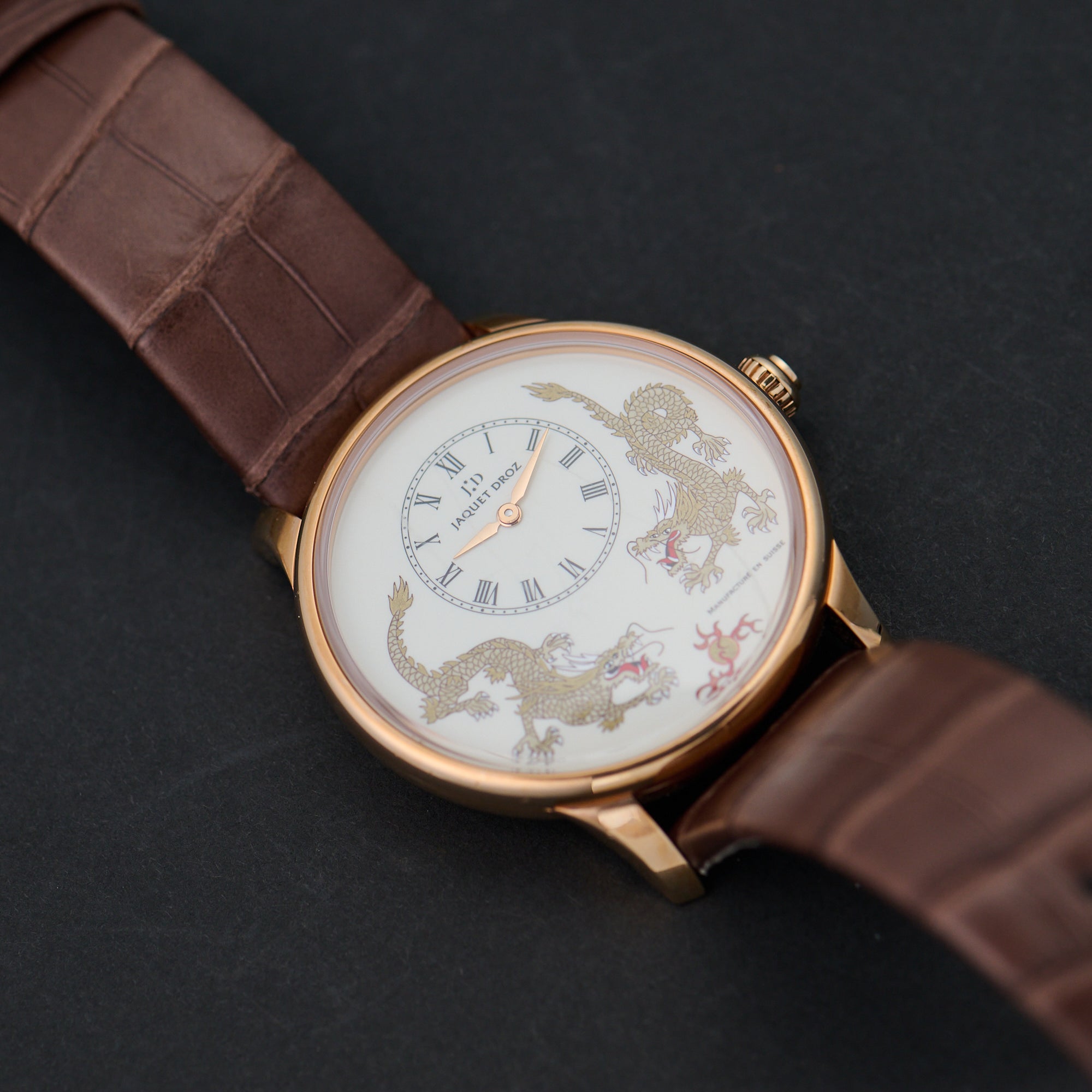Jaquet Droz Petite Heure Minute Dragon Limited Edition J005033217 dial 2