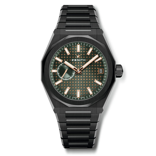 Zenith Defy  Skyline Americas Edition Watch Limited Edition on Rubber Strap Ceramic Bracelet