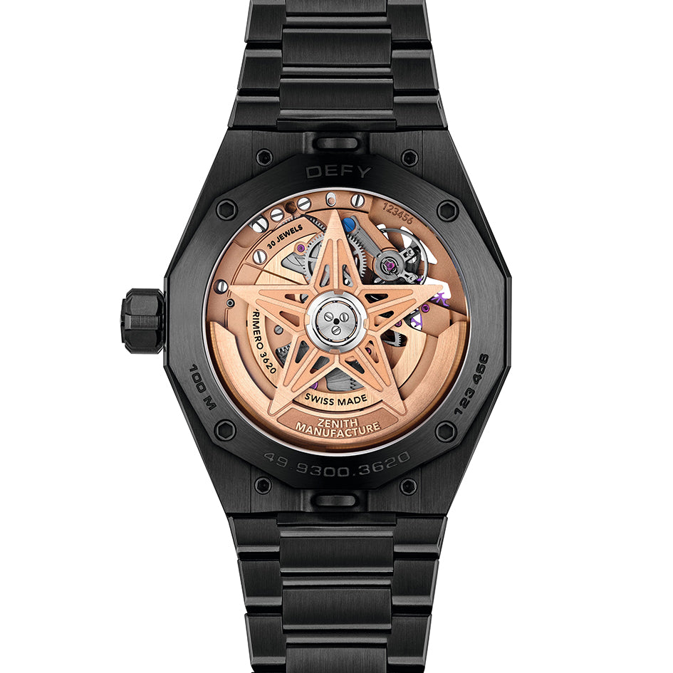 Zenith Defy Skyline Skeleton Black 41mm Watch 49.9300.3620/07.I001