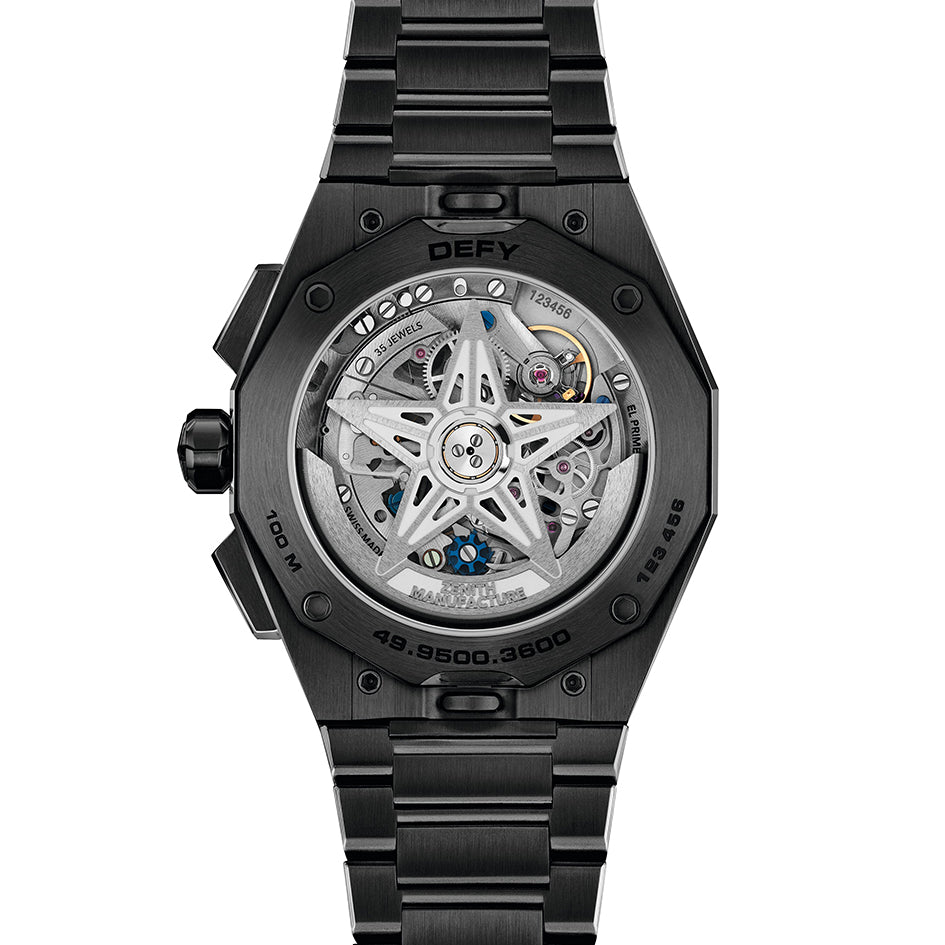 Back view of Zenith Defy Skyline Chronograph 
