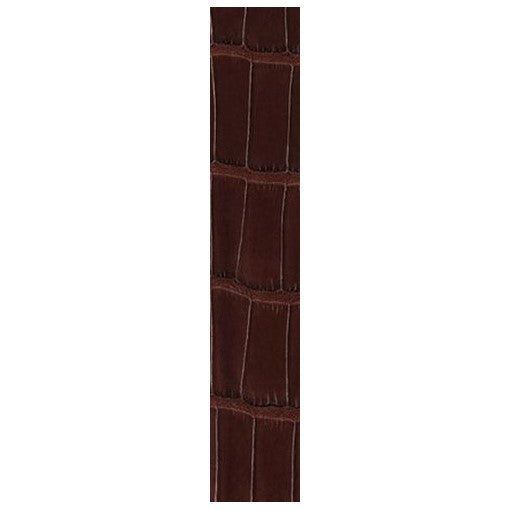 Cartier KDATLACY Dark Brown Alligator Semi-Matt XS Strap