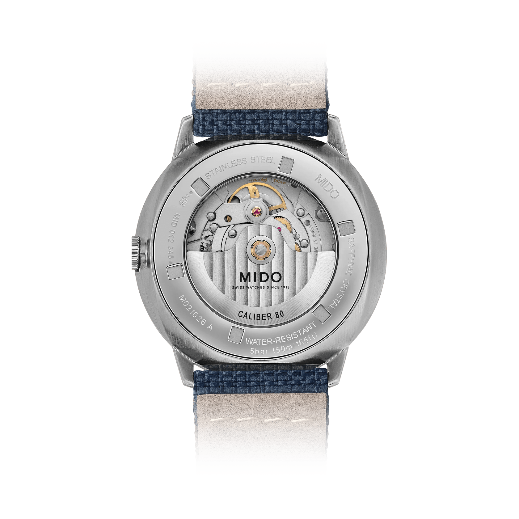 MIDO Commander Big Date Blue 42mm M0216261704100