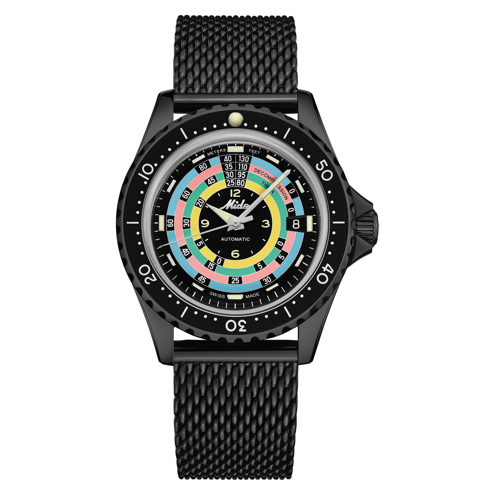 Mido Ocean Star Decompression 1961 Special Edition Black Dial Black PVD 40.5mm - M0268073305100