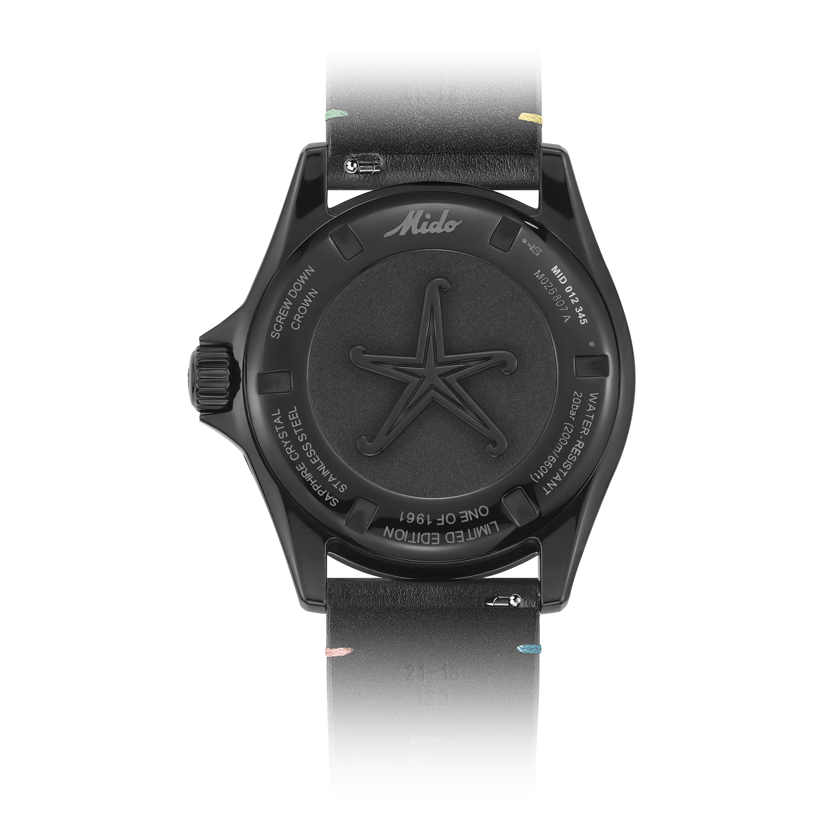 MIDO Ocean Star Decompression 1961 Special Edition Black PVD 40.5mm M0268073305100