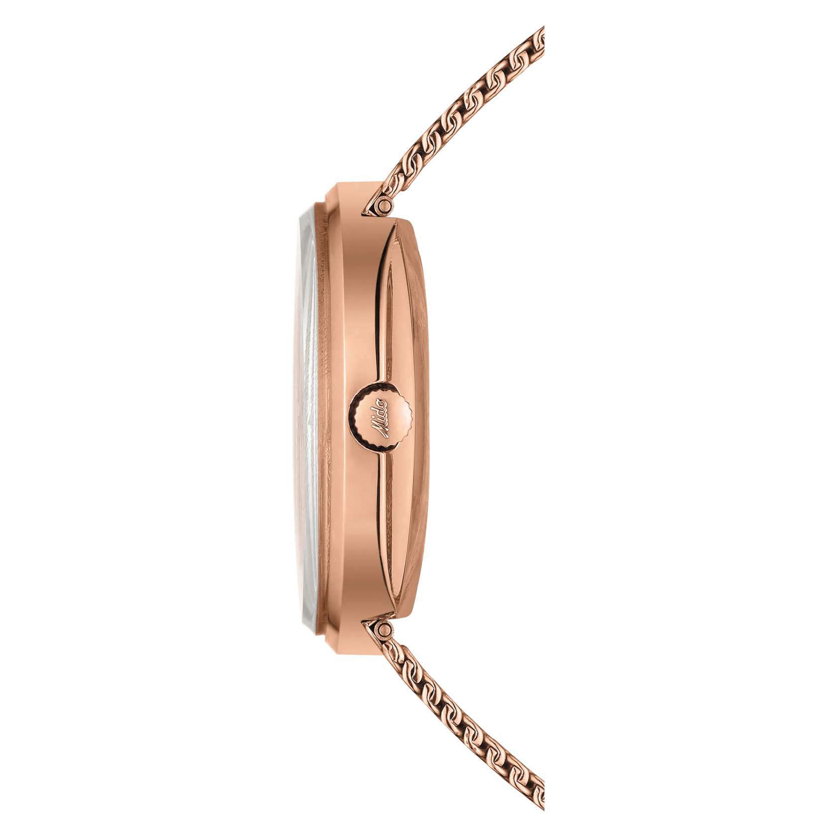 MIDO Commander Shade Silver Rose GoldTone PVD 37mm M842932311