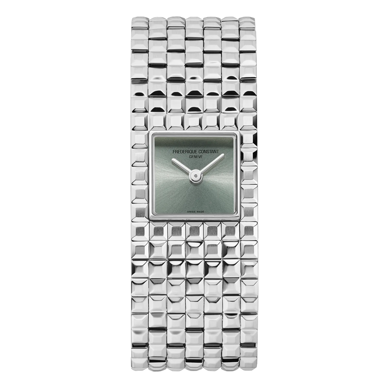 Frederique Constant Classics Manchette Clou de Paris Green FC-200GR1MC6B