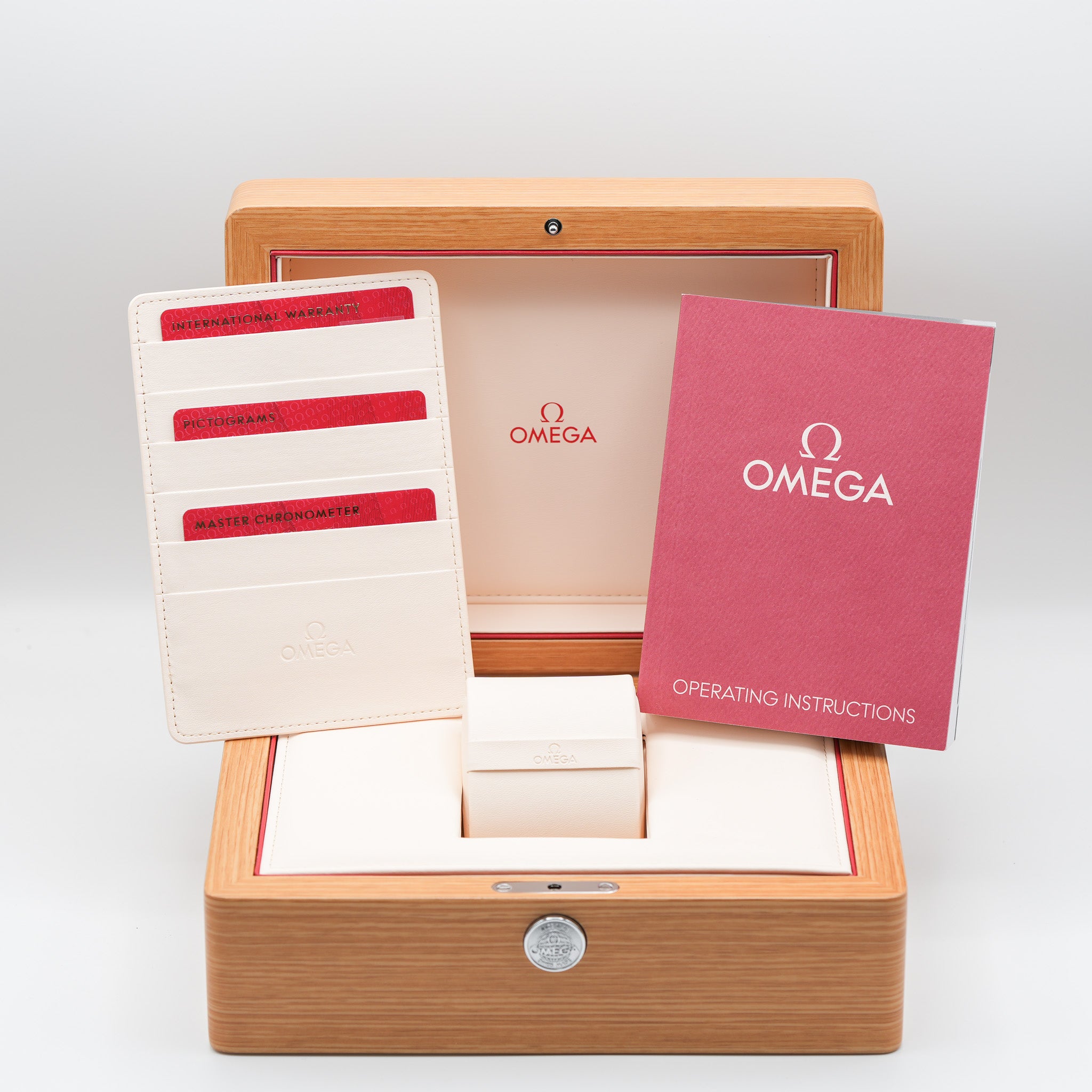 Omega Watch Box with Master Chronometer card