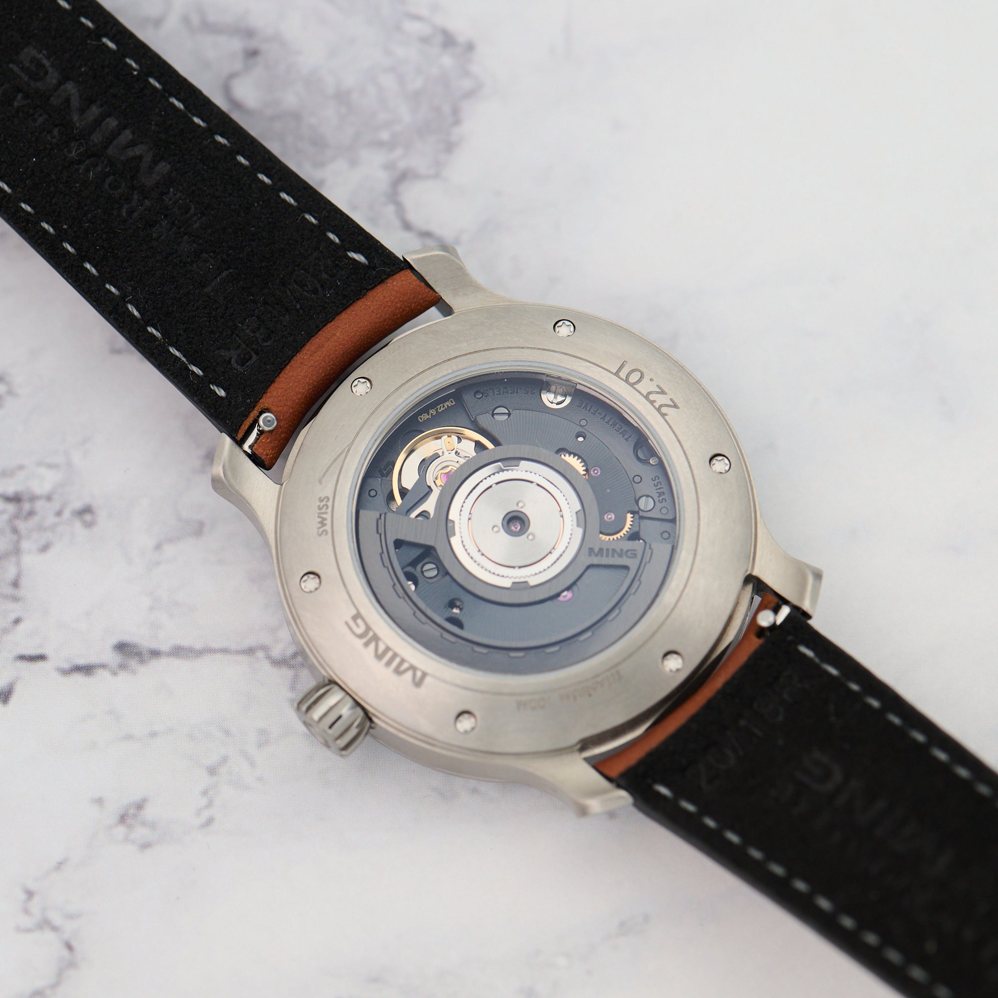 Ming 22.01 GMT Gilt movement