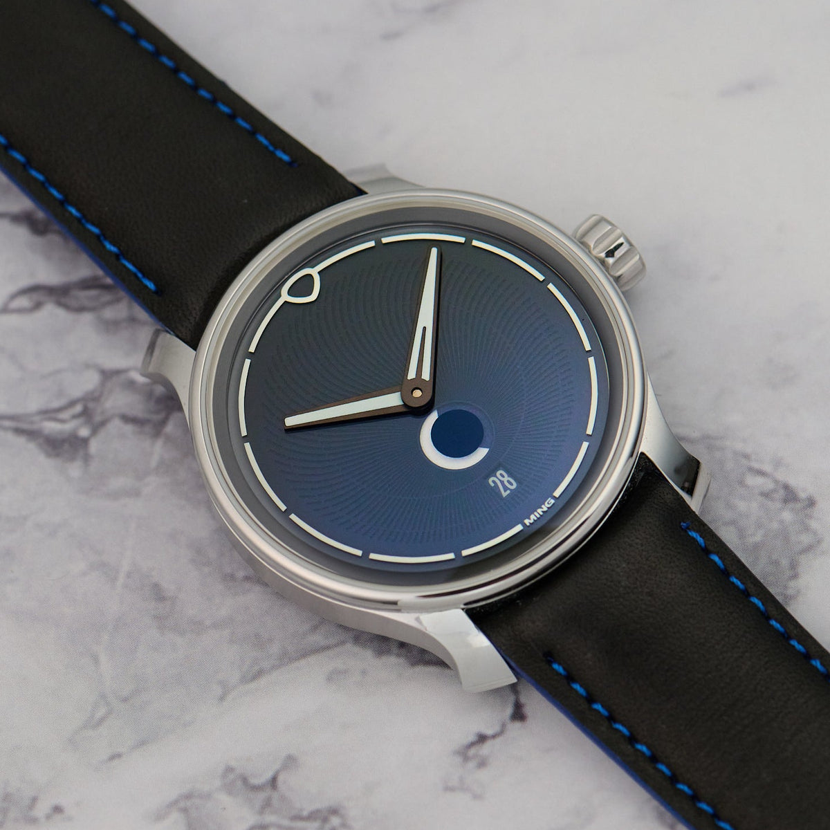 Ming 37.05 Moonphase Full Set dial 2