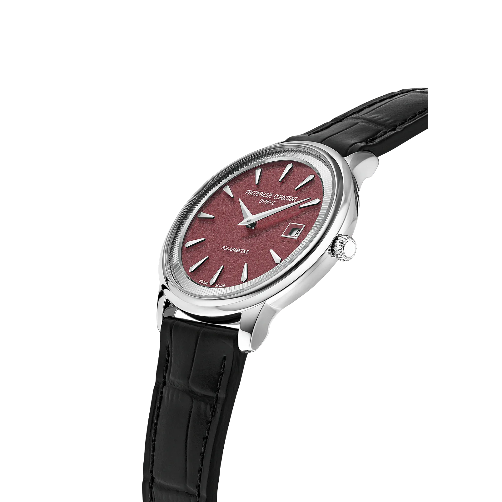 Frederique Constant Classics Moneta Solarmetre Burgundy FC-120BRG3S6