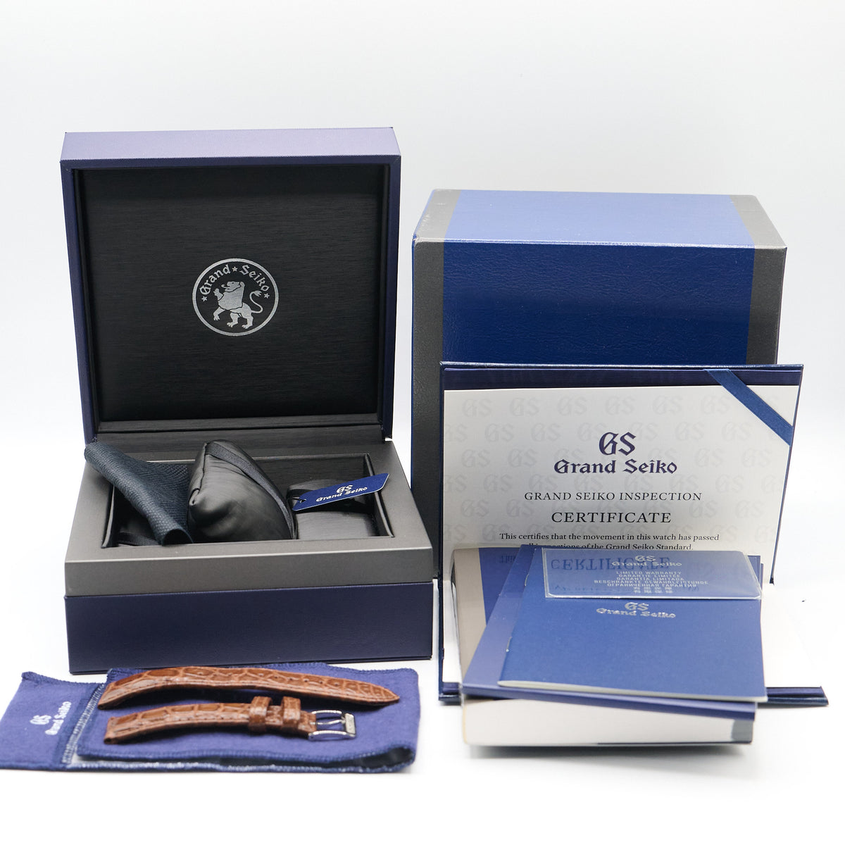 Grand Seiko Genbi Valley Limited Edition SBGW277 box papers extra strap