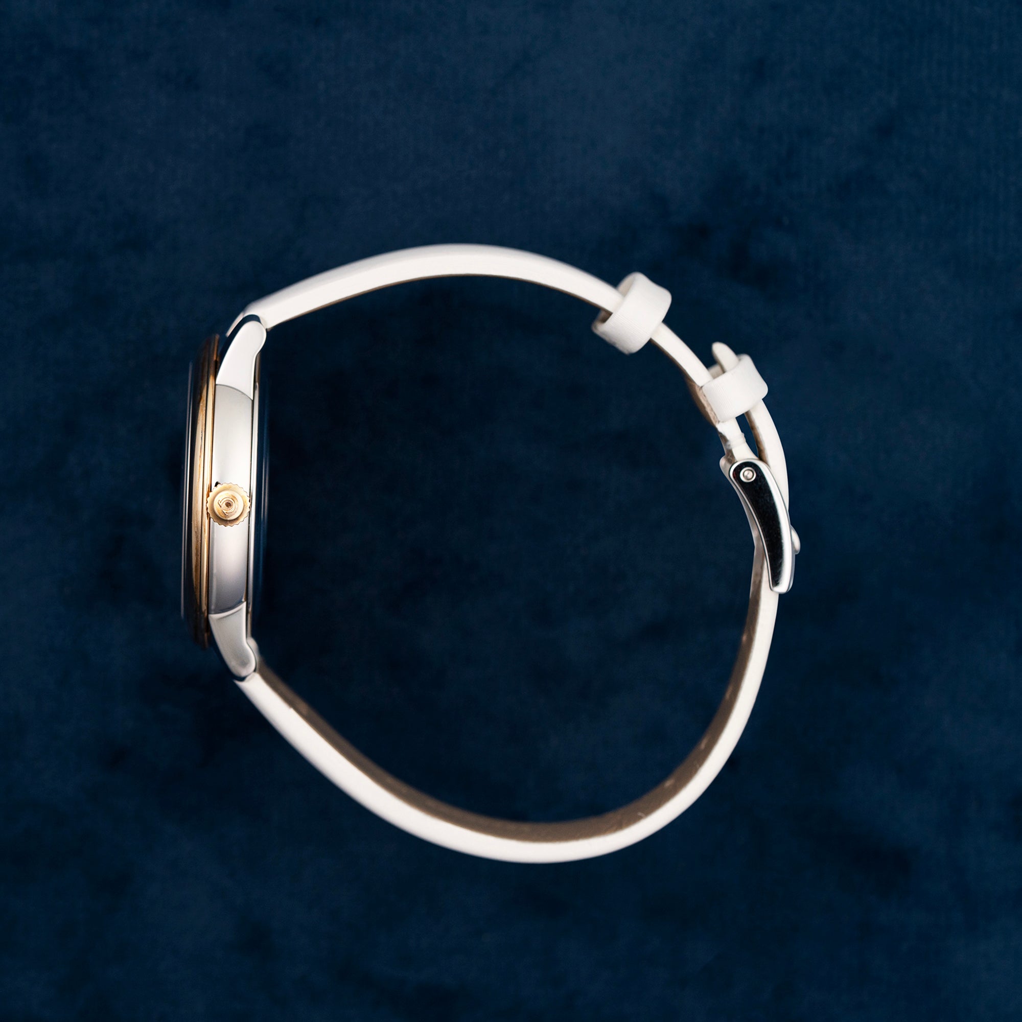 Omega De Ville Prestige Quartz 32.7mm 42422336058001 crown