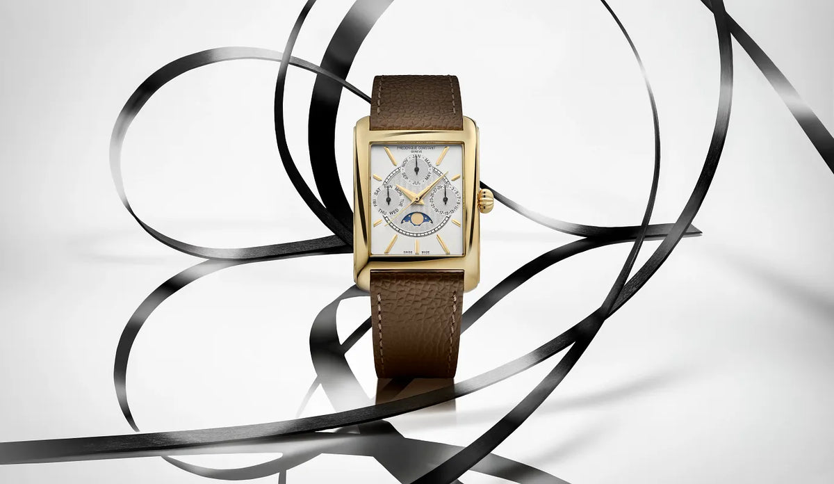 Frederique Constant Classics Classics Moonphase White & Gold-Tone 30 mm FC-265S4C5 product shot