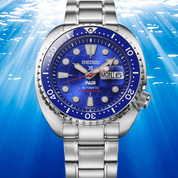 Seiko Prospex Diver’s Watch PADI 60th Anniversary Limited Edition Ocean Blue 45mm HBB002