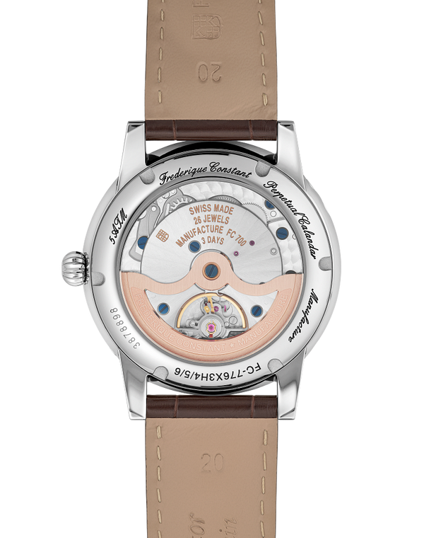 Back view of Perpetual Calendar Manufacture 40mm