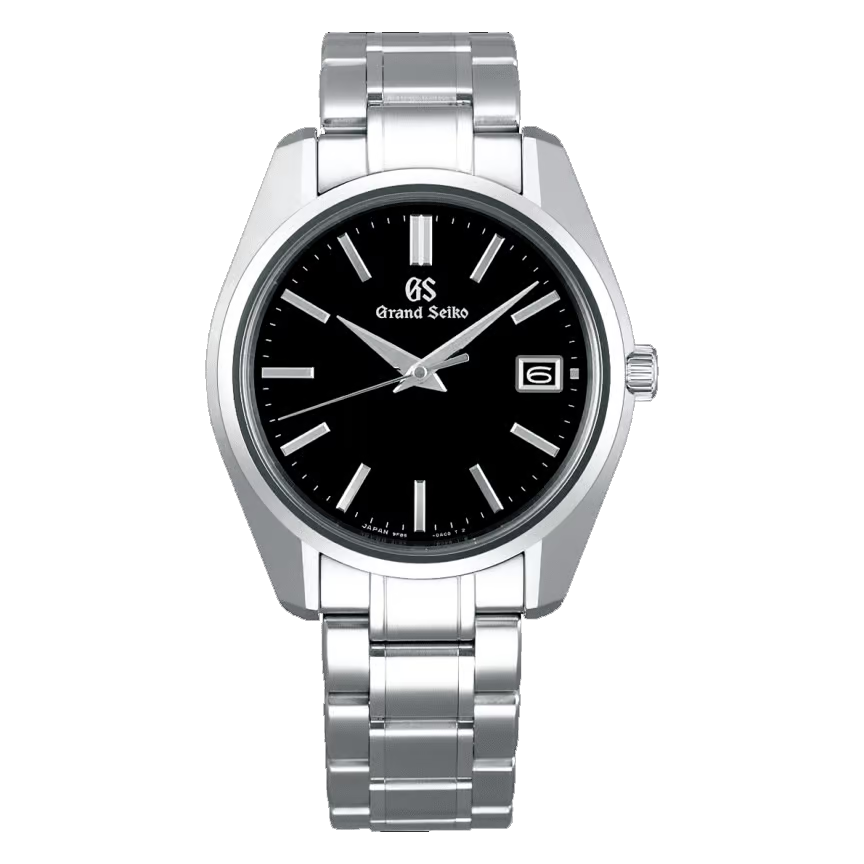 セイコー SEIKO SBGP003 グランドセイコー SBGP003 Grand Seiko Heritage Collection Quartz Black Dial Watch