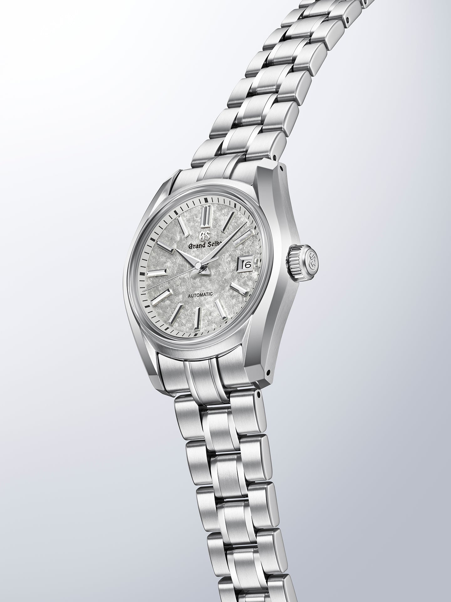 Grand Seiko STGK033 62GS Automatic ladies watch 30mm side angle
