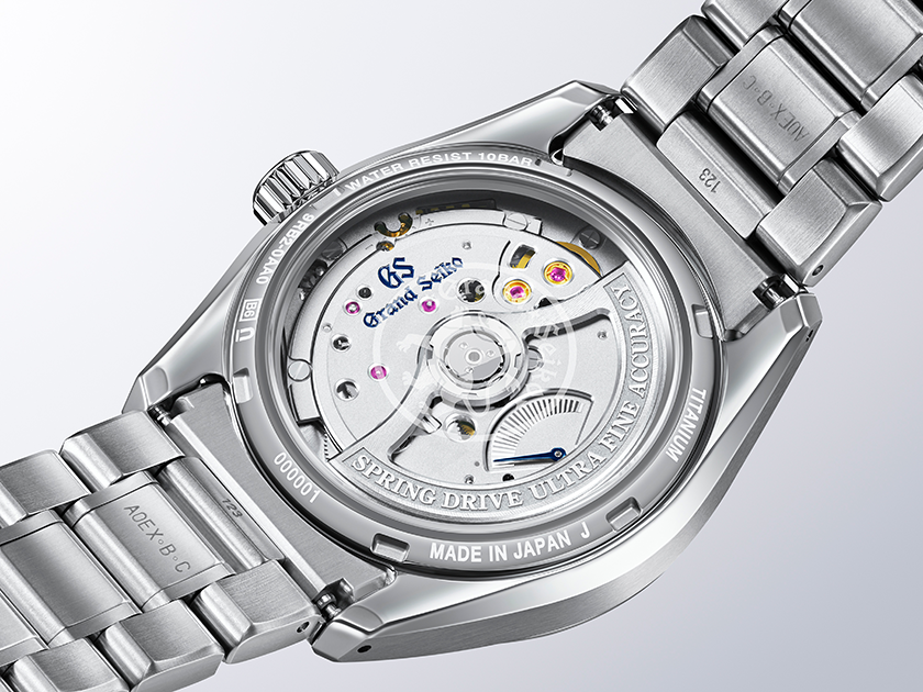Grand Seiko SLGB003 Evolution 9 UFA Spring Drive Titanium spring drive movement