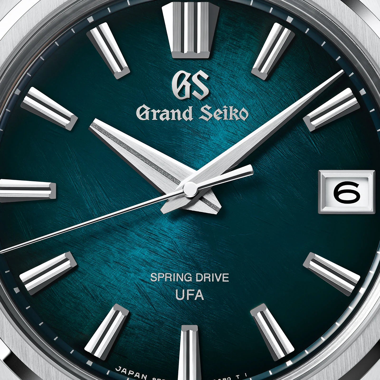 Close View of Grand Seiko Evolution 9 Collection Spring Drive U.F.A. 'Atera Valley' SLGB011