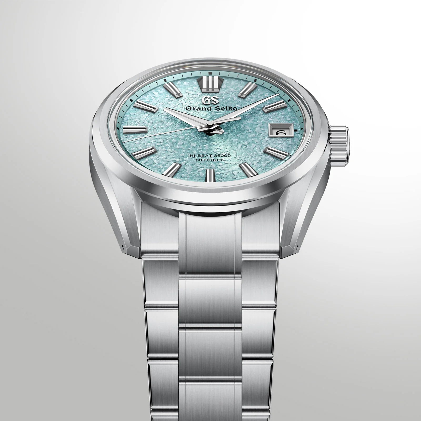 Top View of Grand Seiko Evolution 9 Collection Hi-Beat 36000 'Genbi Valley' SLGH035