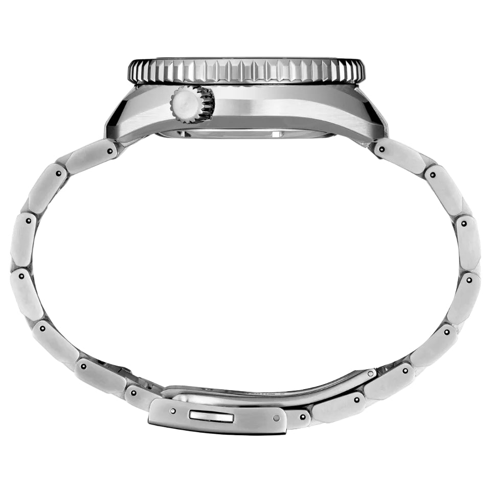 Seiko Prospex LX Spring Drive GMT U.S. Special Edition Lunar Gray 44mm SNR051 side view
