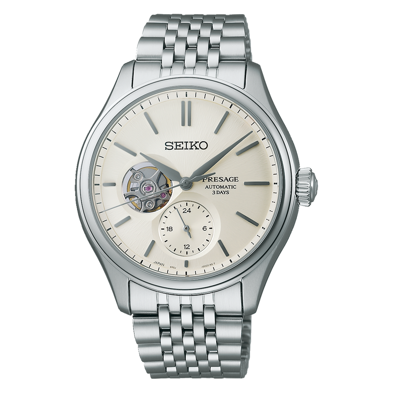 Seiko presage automatic open heart discount