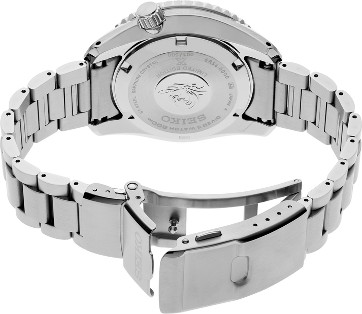 Seiko Prospex Diver GMT USA Limited Edition SPB475 2024 Aqua Dial clasp