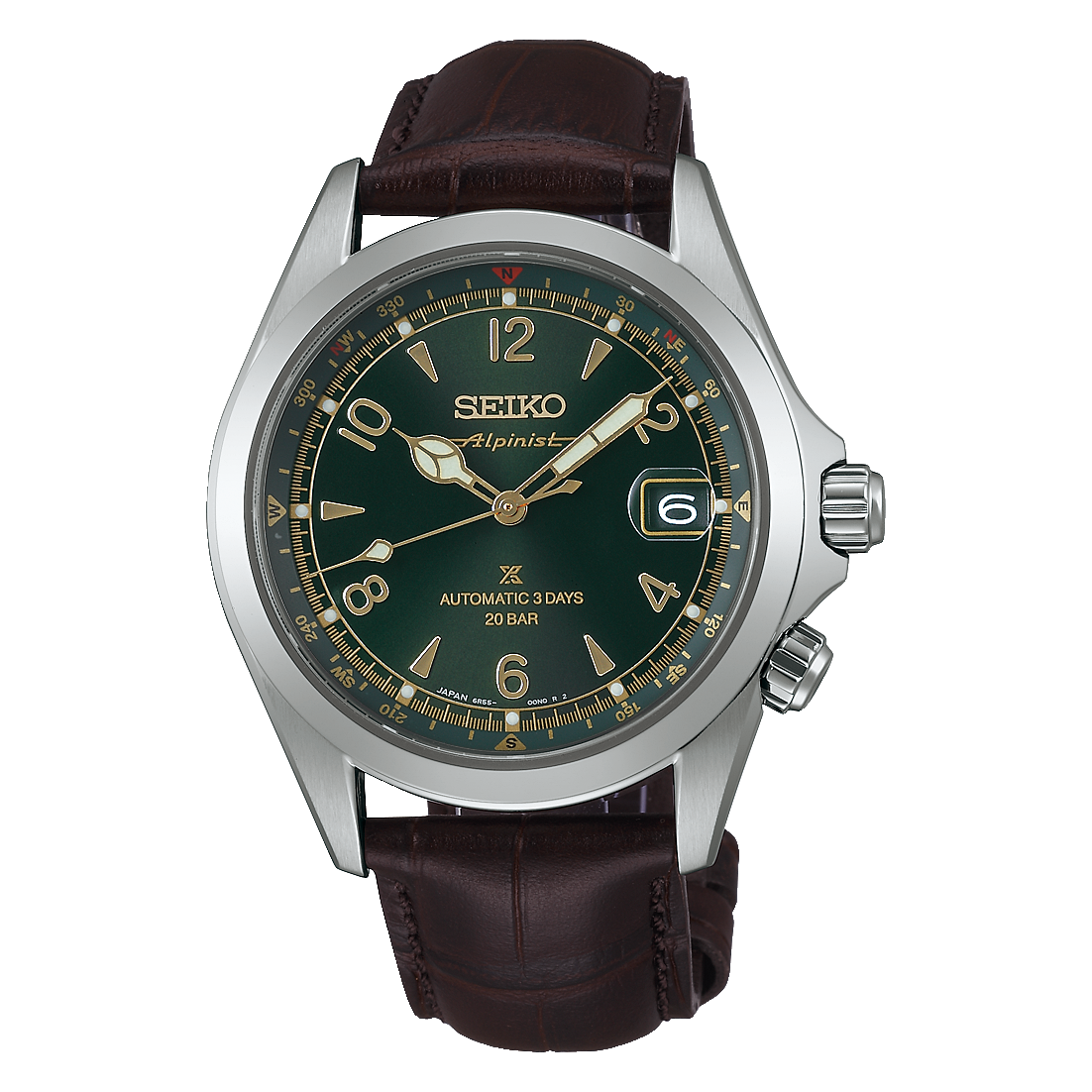 SPB507 | Seiko Prospex Land Alpinist Mechanical Green Dial 39.5mm