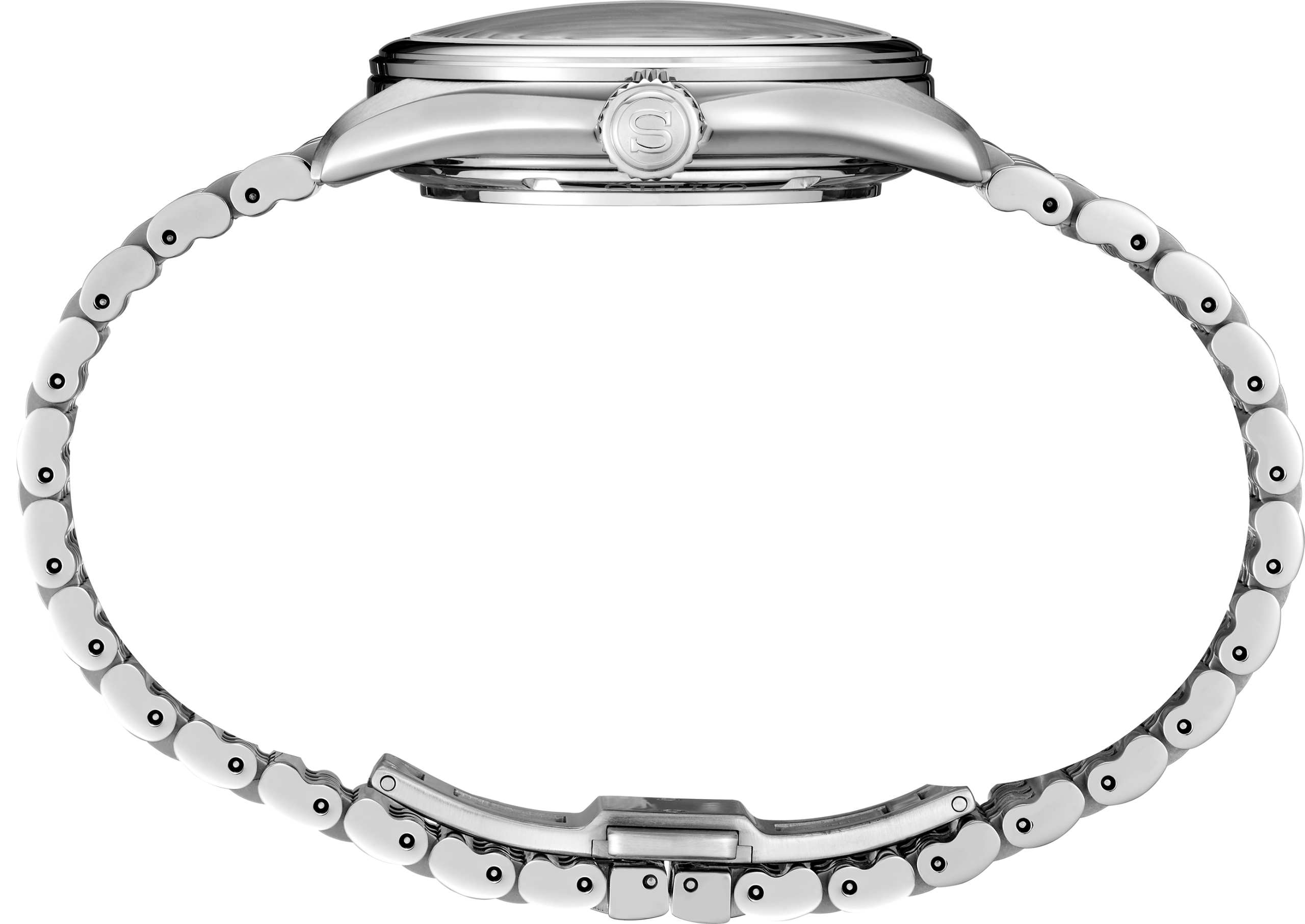 Side view of Seiko Presage Classic Series ‘Ai-iro’ 40mm SPB527