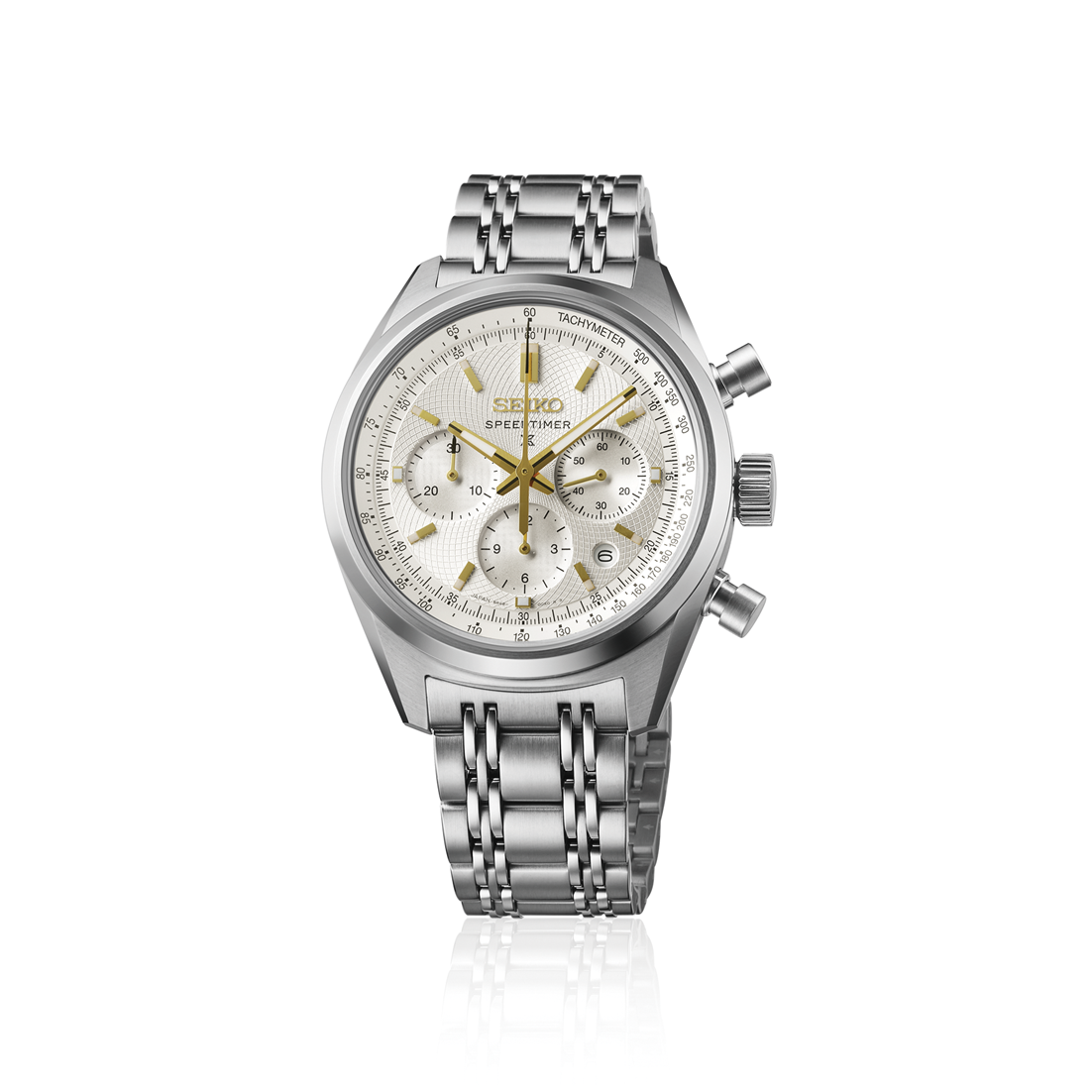 Seiko Prospex Speedtimer Mechanical Chronograph SRQ059 soldier shot 3