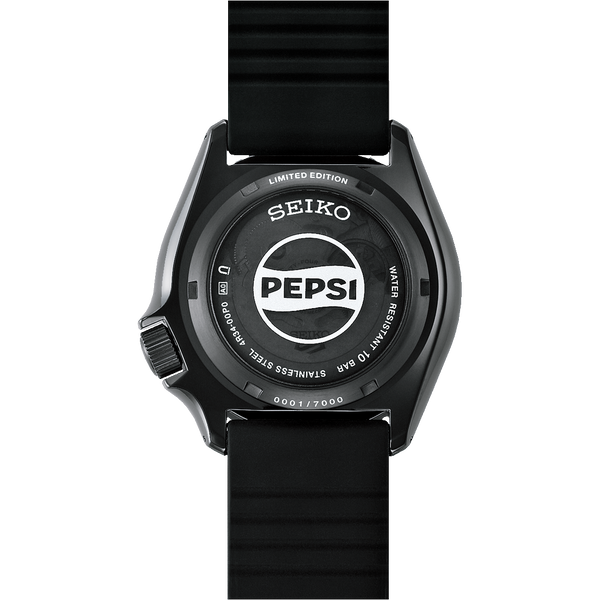 Seiko 5 Sports Pepsi GMT Limited Edition SSK047 caseback