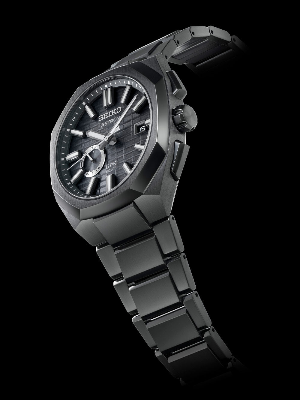 Montredo Seiko Astron Gps Solar Black Seiko Astron GPS Solar SSH171