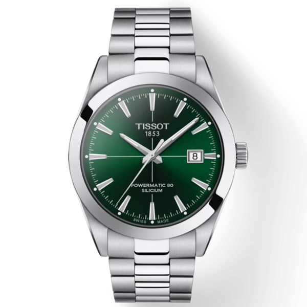 Tissot Gentleman Powermatic 80 Silicium green dial