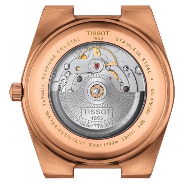 Tissot PRX Powermatic 80 Rose Gold PVD 40mm watch
