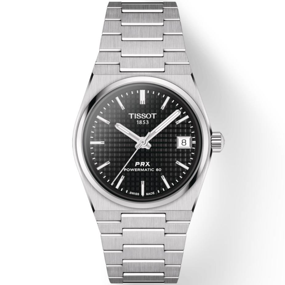 Tissot PRX Powermatic 80 Black Dial Automatic 35mm Watch