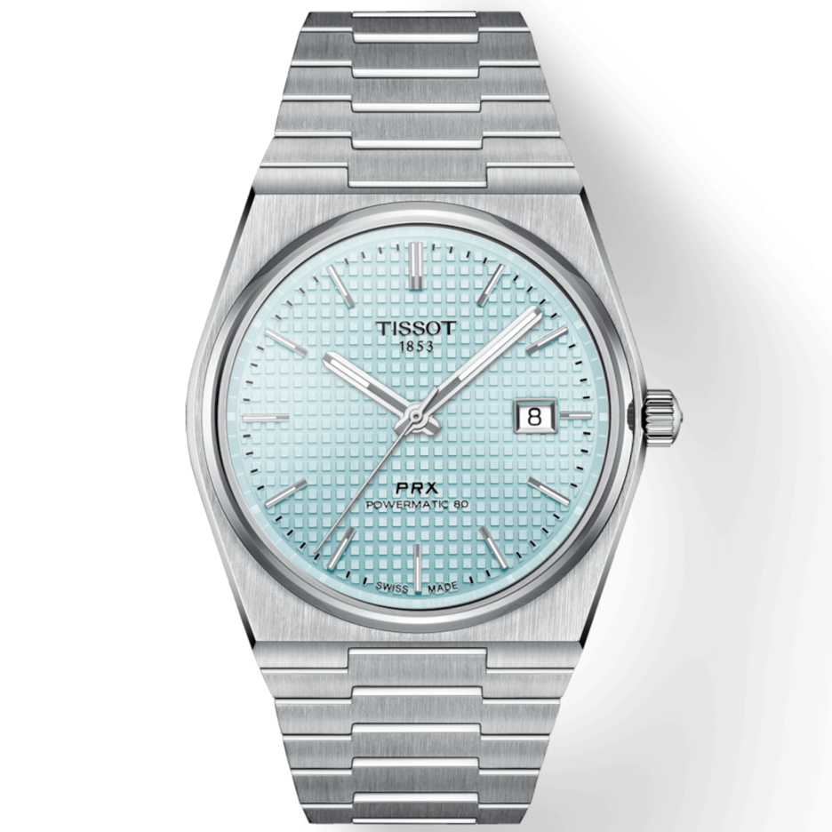 PRX Powermatic 80 40mm Ice Blue T1374071135100