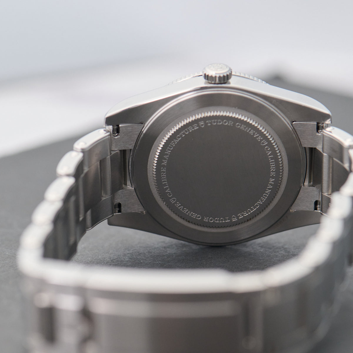 Tudor Black Bay 54 Diver's Watch Black 37mm caseback